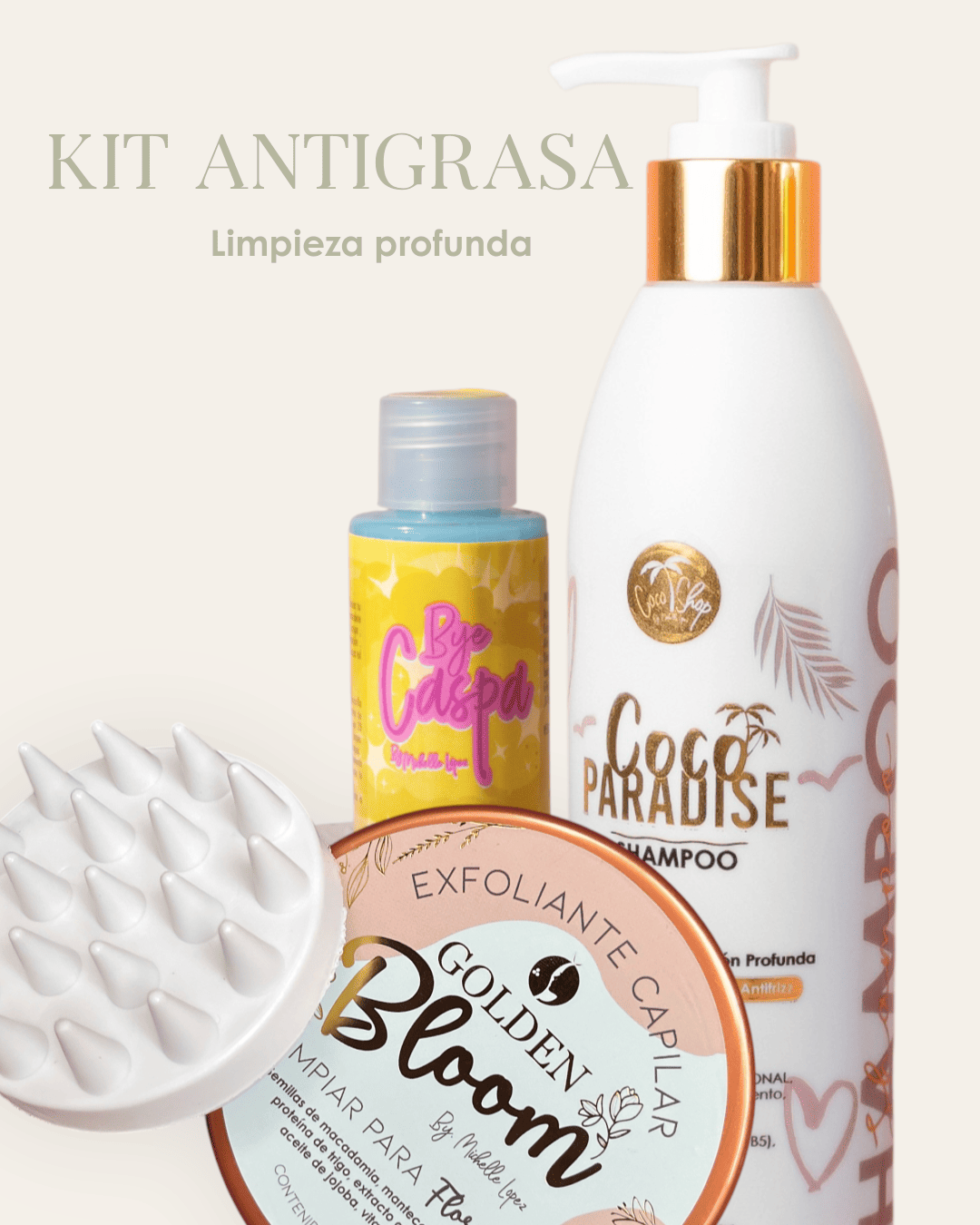 Kit Antigrasa (Limpieza Profunda) - Golden Coconut