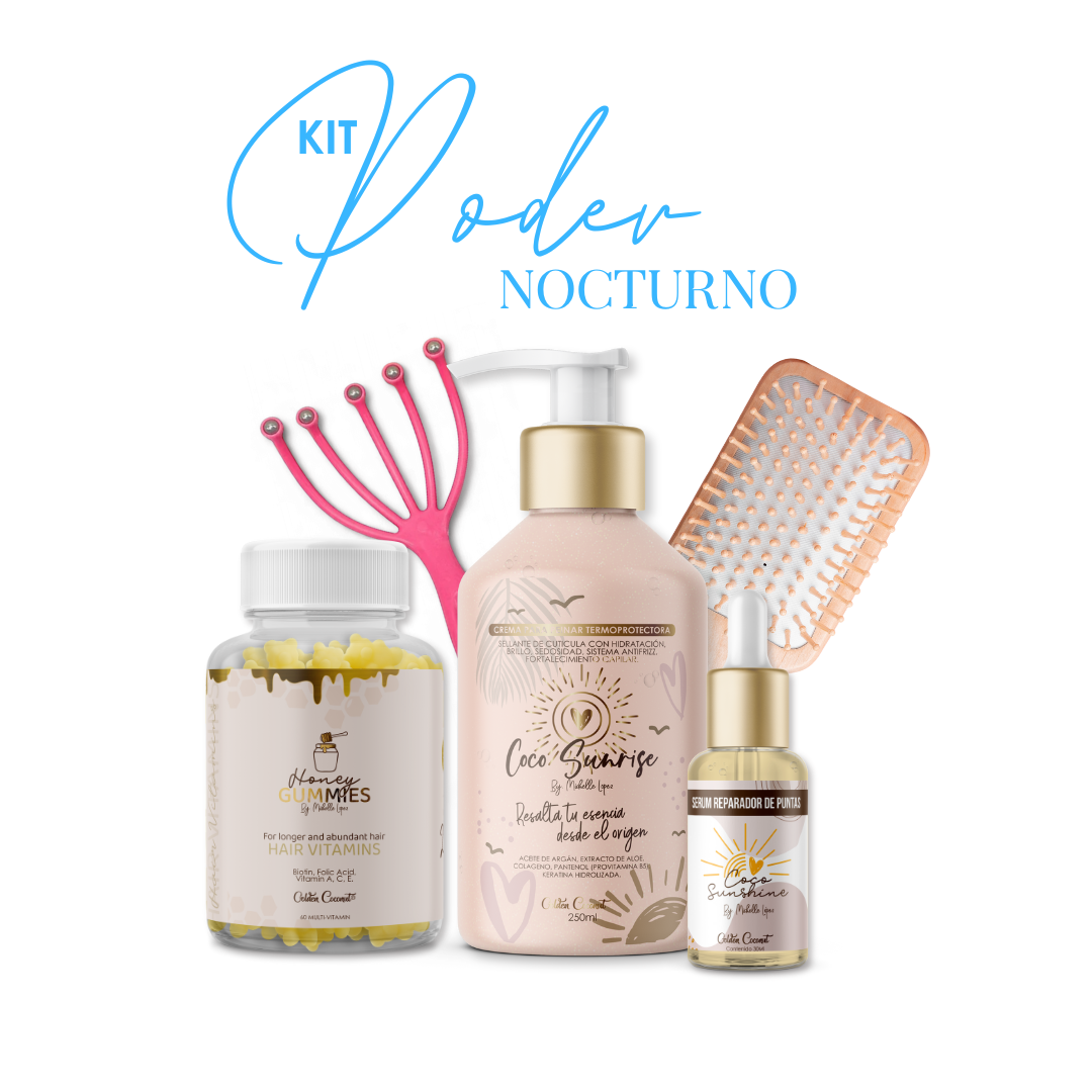 Kit Poder Nocturno - Golden Coconut