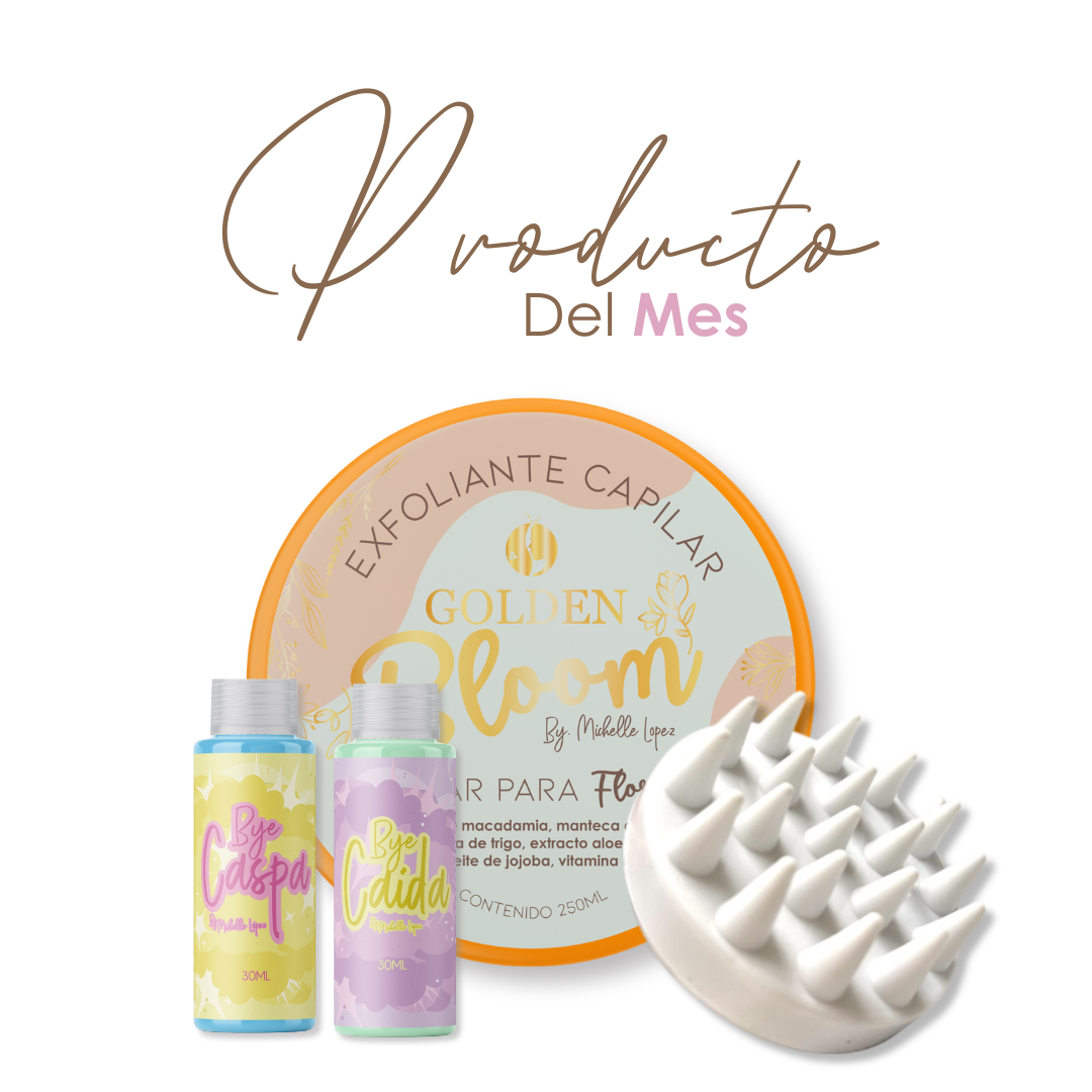 Producto del mes - Exfoliante Golden Bloom (Kit) - Golden Coconut