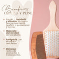 Kit Cepillo + peine Magic Brush - Golden Coconut