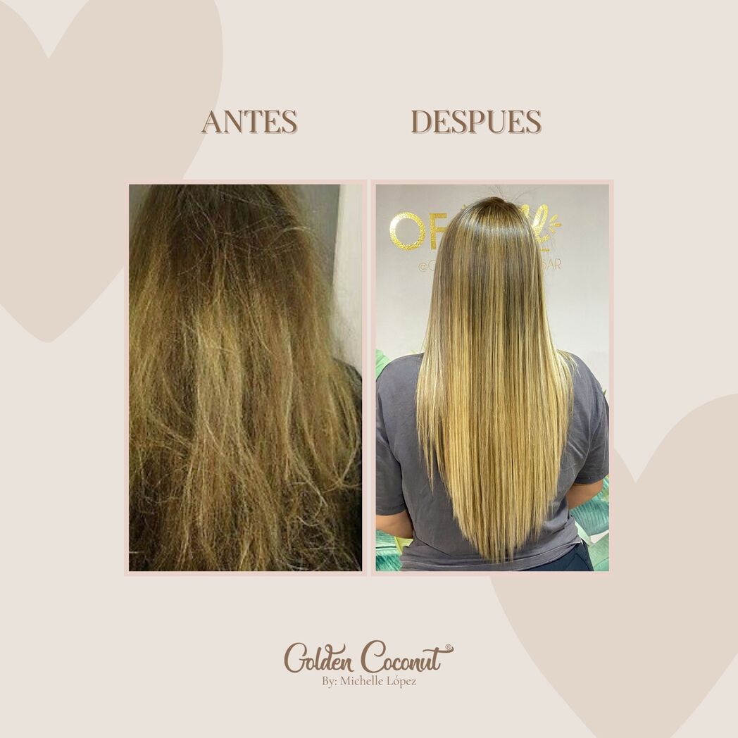 Coco Sunrise - Crema para Peinar Termoprotectora - Golden Coconut