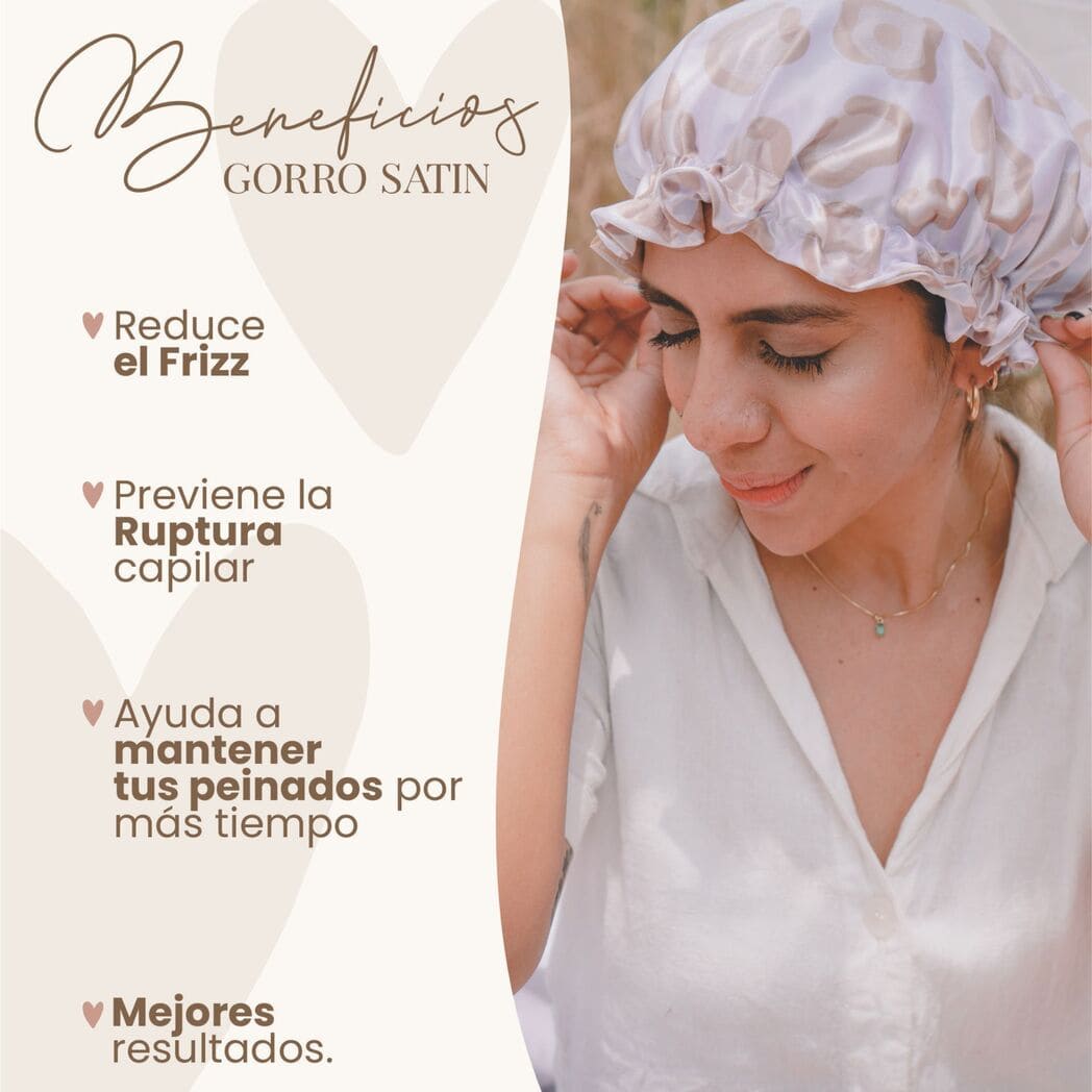Gorro de Satén - Golden Coconut