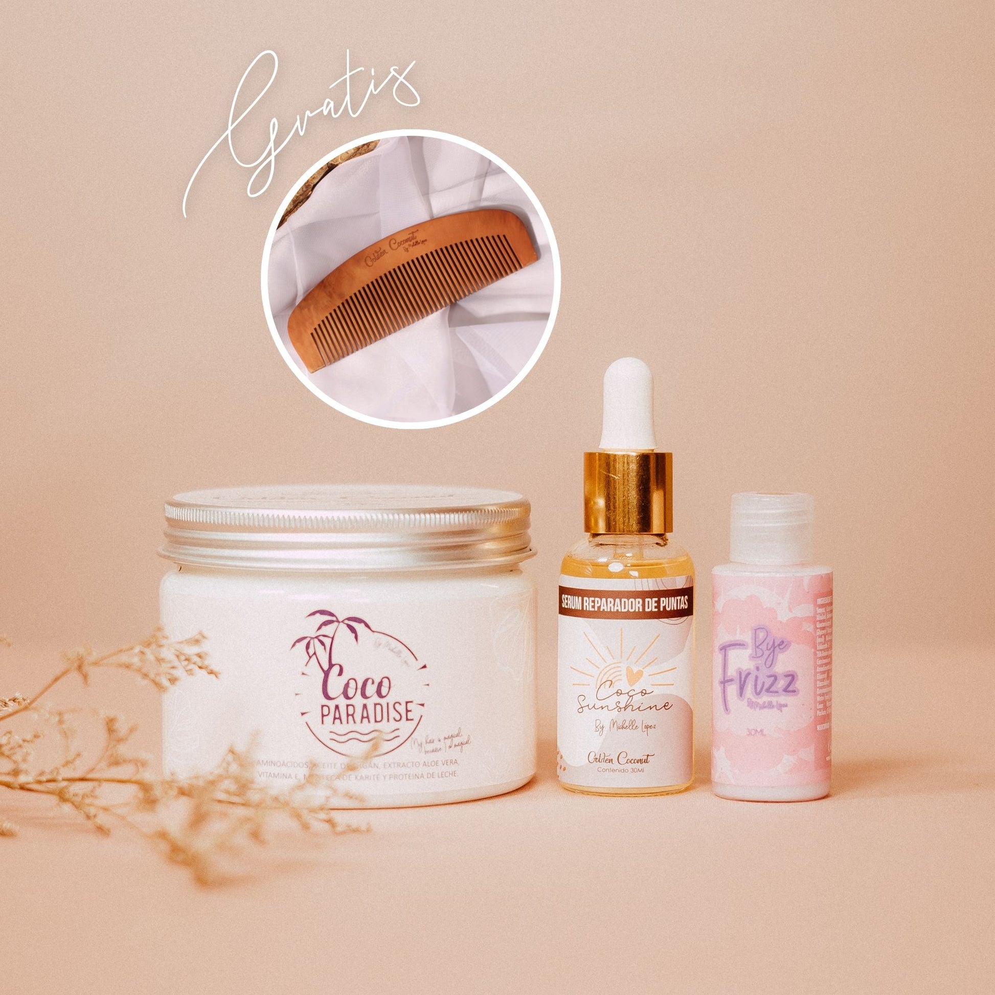 Kit ¿Esponjado? Nunca - Golden Coconut