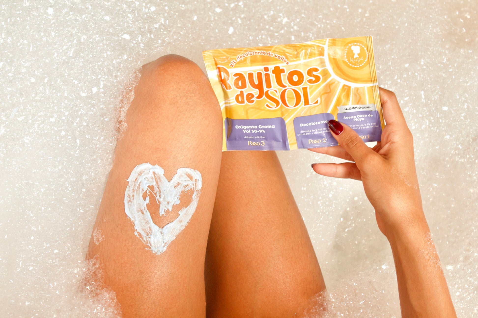 Rayitos de Sol - Decolorante de Vellos - Golden Coconut